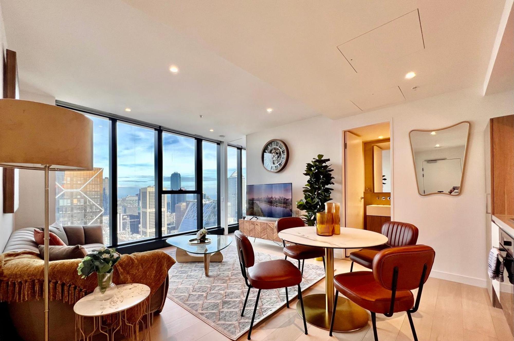 High Rise Top View 2Bed2Bath Melbourne City Exterior foto
